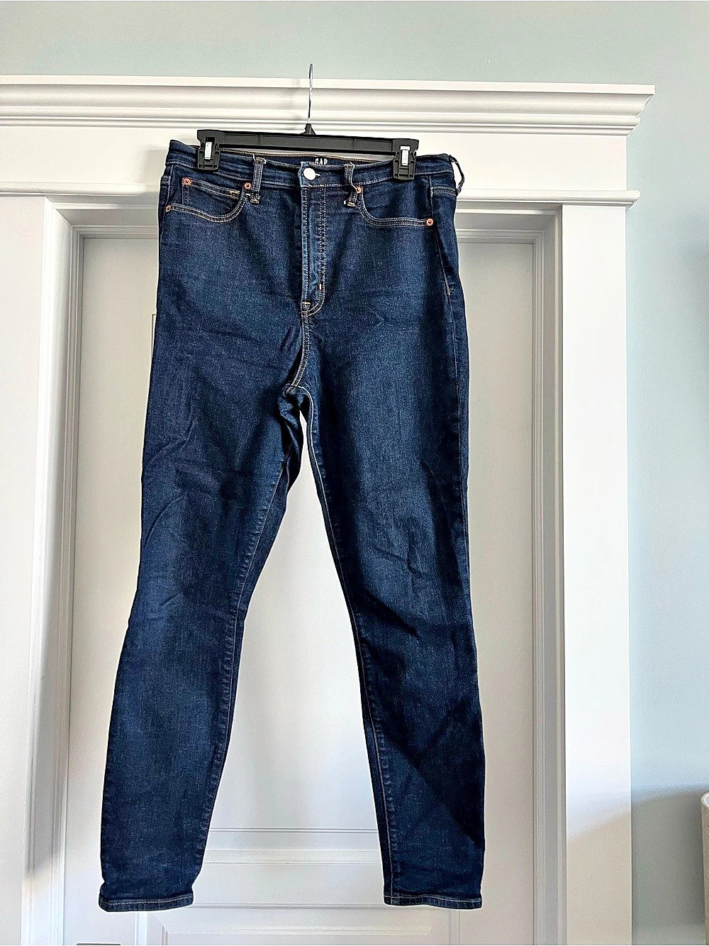 Gap True Skinny Jeans Blue Waist 10/30R Like New